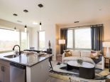 Cobbler floor plan kitchen/living area
